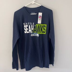 NWT Men’s NFL Seattle Seahawks Long Sleeve Tee Size M Medium